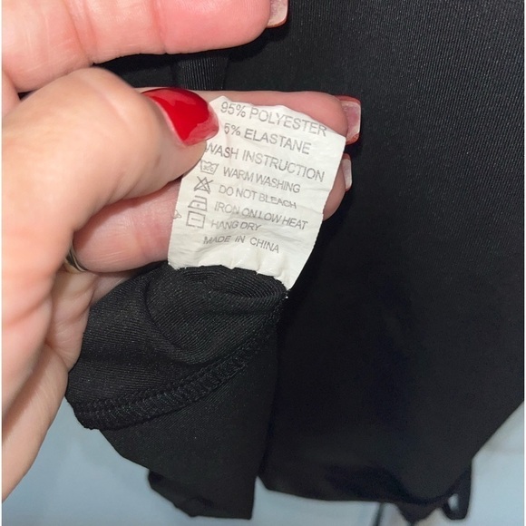 * SOLD * Sorelle UK Rhea Cut Out Mini Dress Black Size XS - Picture 13 of 16